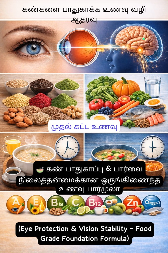 Eye Protection & Vision Stability – Food Grade Foundation Formula