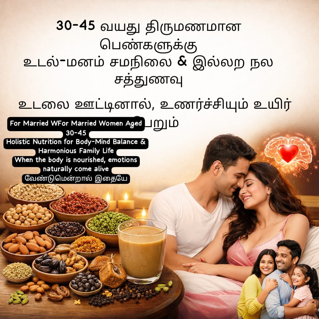 Holistic Nutrition for Body-Mind Balance – Married Women 30-45